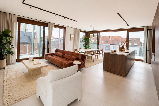 Exclusief penthouse van 172 m² in hartje Mechelen