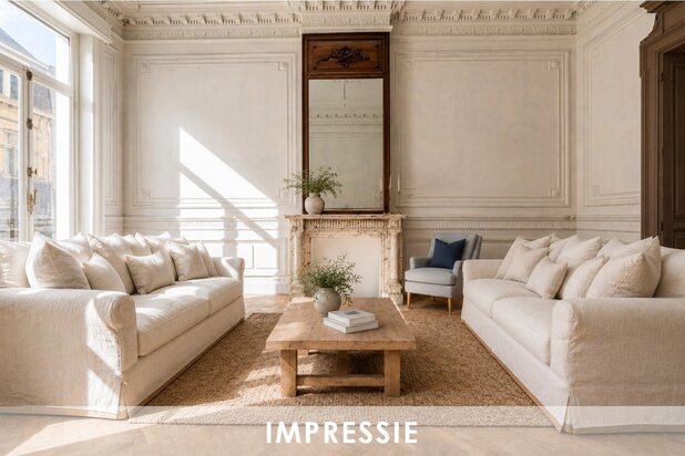 Villa appartement 267m² + tuin in uniek en historisch kader