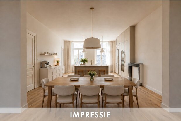 Appartement van 208m² + terras in uniek en historisch kader