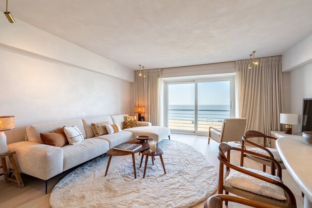 Exclusief gerenoveerd appartement met prachtig zeezicht