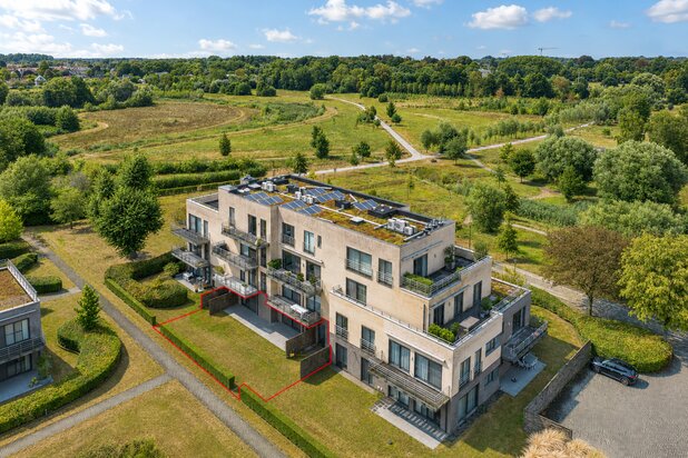 Stijlvol gelijkvloers appartement in prestigieuze woonproject Frijthout