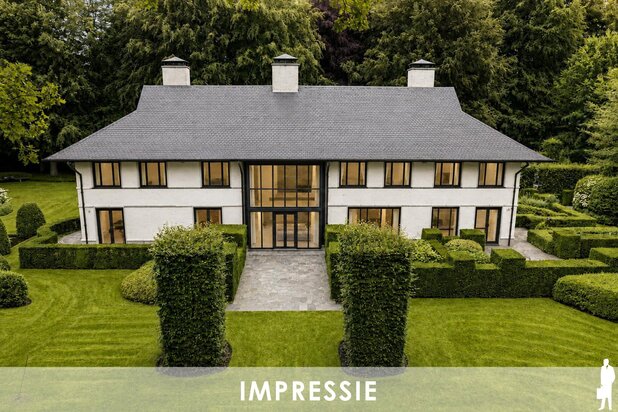Exclusieve villa met parktuin in Vriesdonk en binnenzwembad, op ca. 6.411 m²