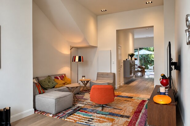 ruim gelijkvloers duplex appartement