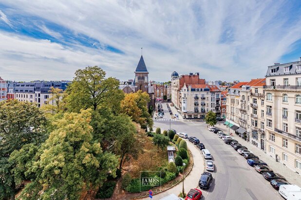 Un projet de duplex penthouse Place Brugmann