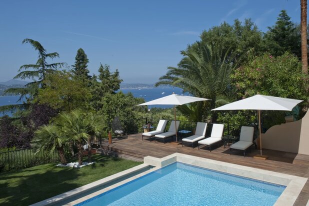 VUE MER PANORAMIQUE AUX PORTES DE SAINT-TROPEZ