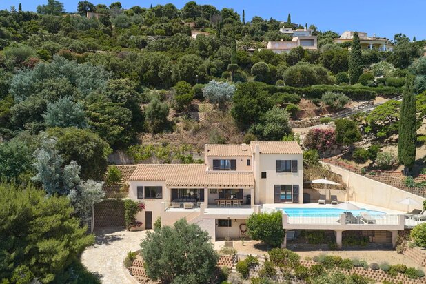 Mediterranean villa with panoramic sea views