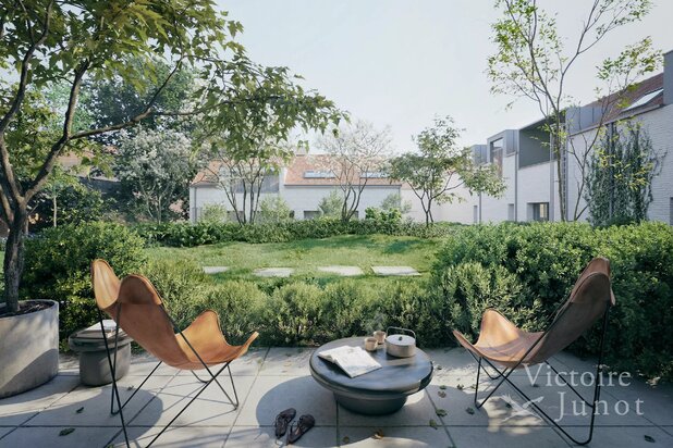 JOURDAN SQUARE -4 slaapkamer DUPLEX appartement met terras en tuin