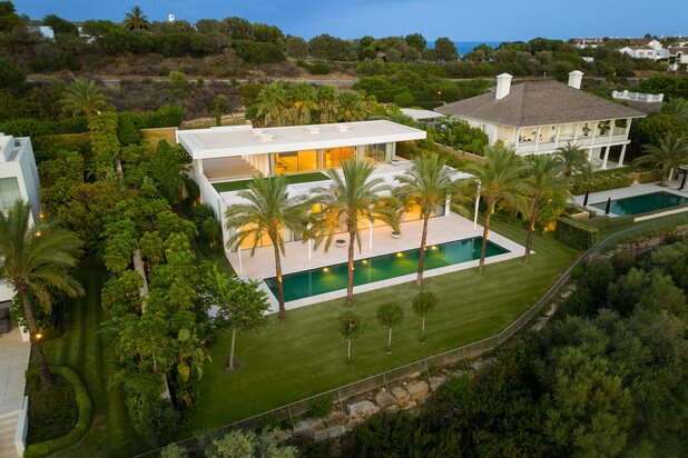 Eigentijdse villa naast de golfbaan, Finca Cortesín