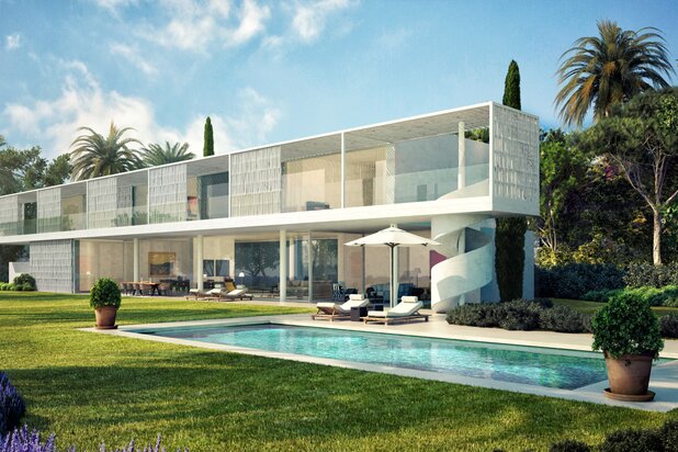 Luxe villa naast golfbaan in Finca Cortesín