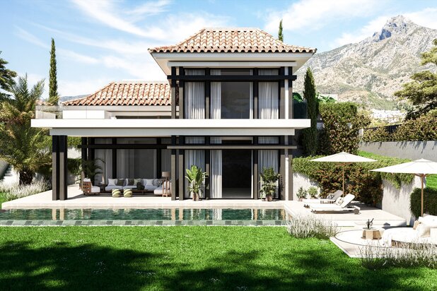 Exclusieve en prachtige villa in Lomas del Rey aan de Marbella Golden Mile