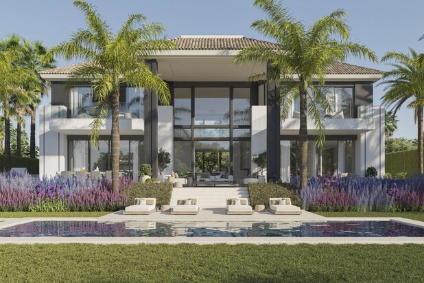 Spectaculair villaproject vlakbij de Golden Mile met panoramisch uitzicht, Rocio de Nagüeles, Marbella Golden Mile