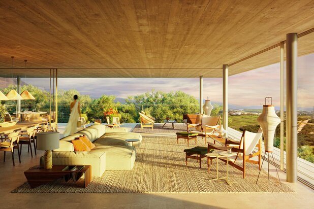 Smaakvol penthouse met panoramisch uitzicht in de exclusieve Finca Cortesín-residenties