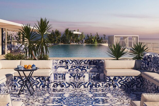 Appartement met oneindig uitzicht op zee in Design Hills van Dolce&Gabbana, Golden Mile, Marbella