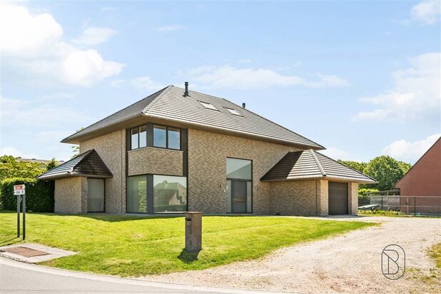 Spacious and energy-efficient villa with swimming pond