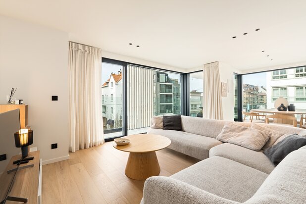 Unique corner apartment in Sint-Idesbald