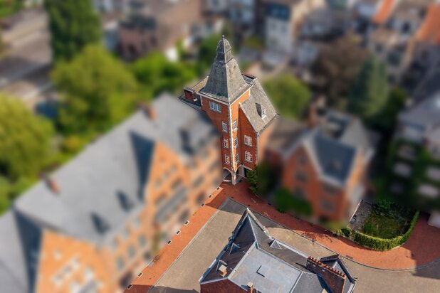 Dans un clos privatif face à l'Abbaye de la Cambre