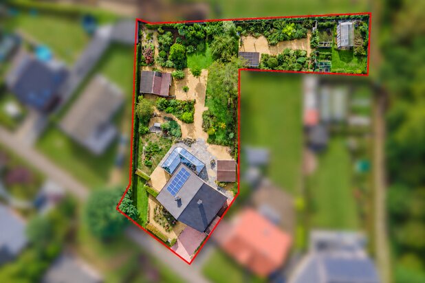 Wonen int groen op 2.134 m² 