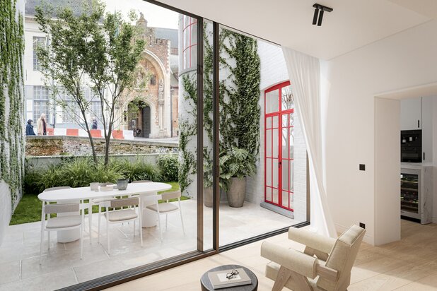 RESIDENTIE GRUUTHUYSE - EXCLUSIEF GELIJKVLOERSAPPARTEMENT AAN DE DIJVER