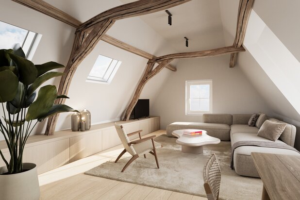 RESIDENTIE GRUUTHUYSE - EXCLUSIEF DAKAPPARTEMENT MET TERRAS EN UNIEK UITZICHT