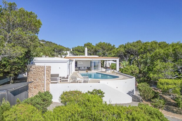 Villa met open zeezicht