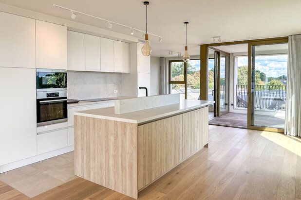 Exclusief penthouse (205m²) met 2 grote terrassen op toplocatie in Gent.