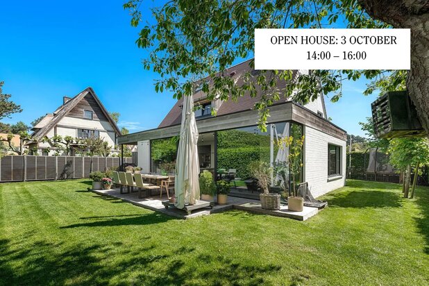 Alleenstaande villa gelegen in een rustige zijstraat van de Magere Schorre