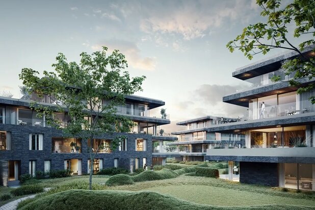 Modern villa-appartement op het gelijkvloers in Schilde - 's-Gravenwezel met 2 slaapkamers, hoog afwerkingsniveau, bewoonbare oppervlakte 142m² en 35m² terras