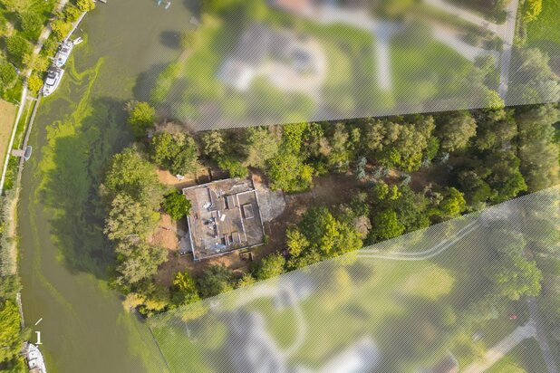 Royaal perceel van 5.080 m² met 61 meter Leieoever en vergezichten