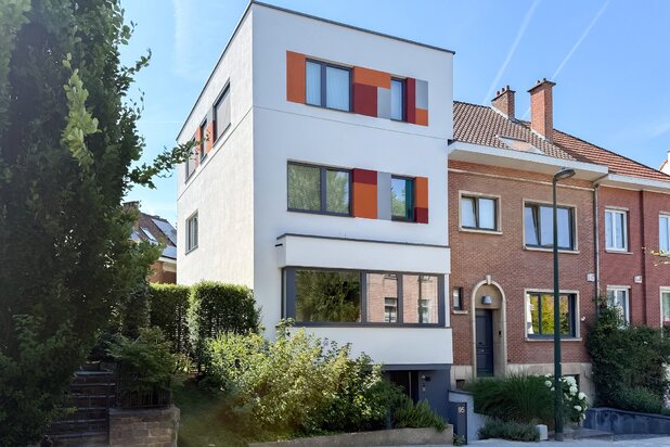Chant d'oiseau: maison passive jardin S-O,  prof. libérale