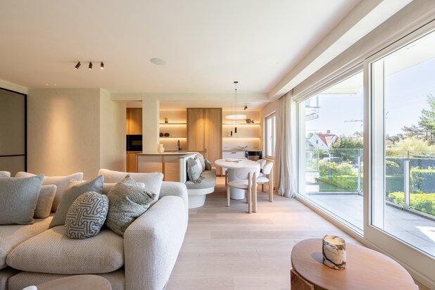 Appartement à vendre au minigolf dans une résidence du Zoute