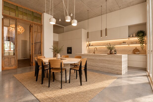 Art Nouveau-parel met woon-werkmogelijkheden