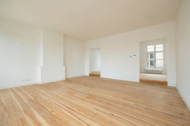 High-end duplex in hart van Antwerpen met iconisch uitzicht