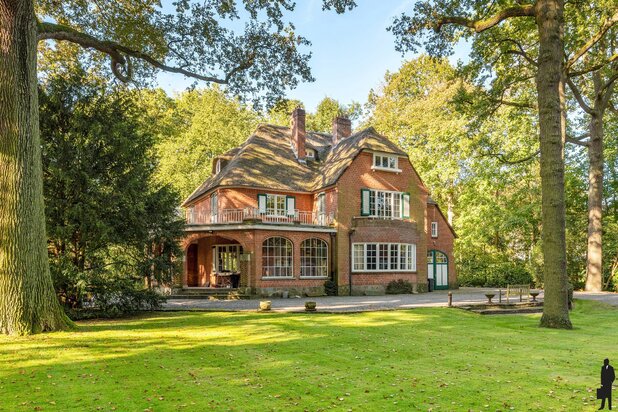 In Vriesdonk, rietgedekte karaktervolle villa met authentieke elementen, prachtige parktuin, hoge plafonds en veel verbouwingspotentieel! Grondoppervlakte is ca. 9127m².