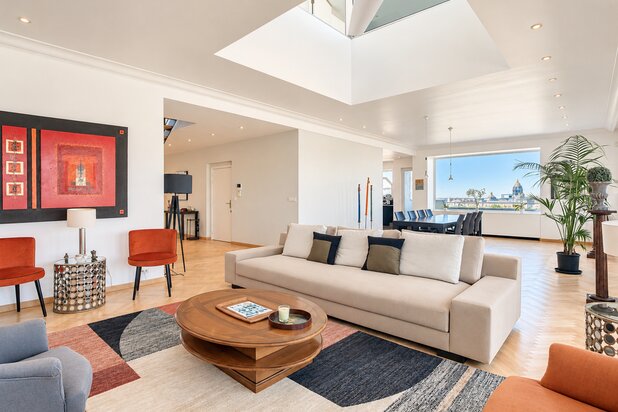 Uitzonderlijk penthouse met terrassen - Louise/Bailly
