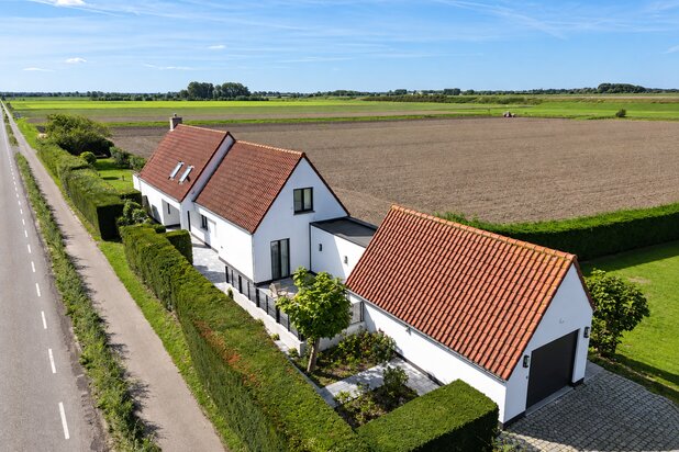 Landelijke wonen met open zichten