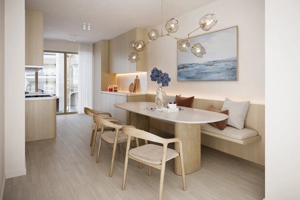 Appartement neuf de standing situé à distance de marche des commerces et de la mer.