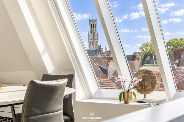 Exclusief Penthouse met fantastisch uitzicht over het historische Brugge