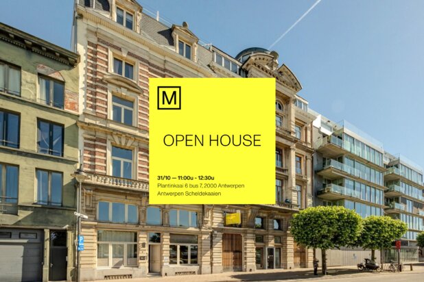 ANTWERPEN KAAIEN - lichtrijk appartement aan de kaaien