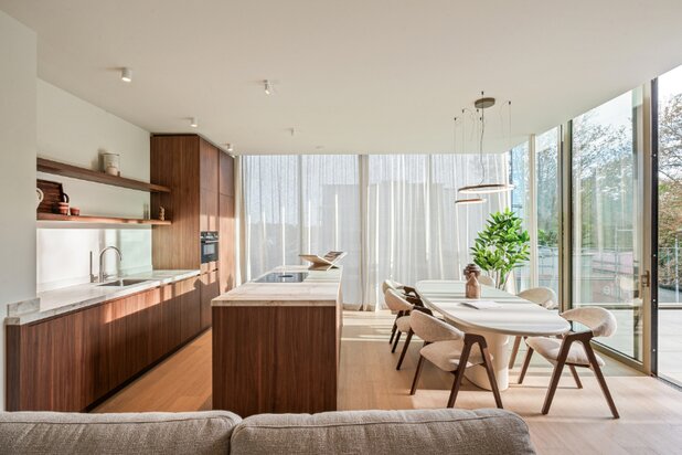 instapklaar appartement van 134 m² met zuidwest terras in de villa