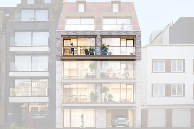 Subliem nieuwbouwappartement met 10m gevelbreedte