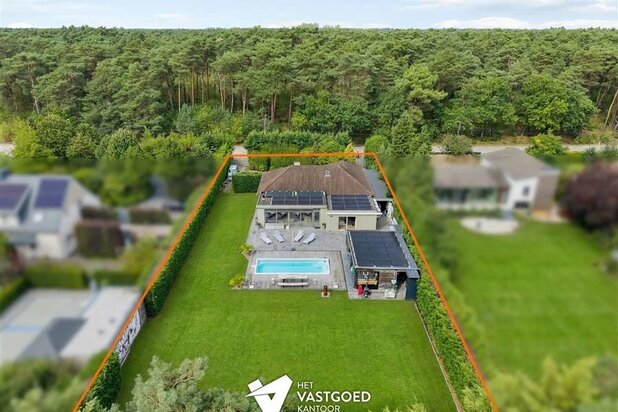 GELIJKVLOERSE VILLA MET ZWEMBAD, POOLHOUSE EN ENERGIEZUINIG WOONCOMFORT IN MOL