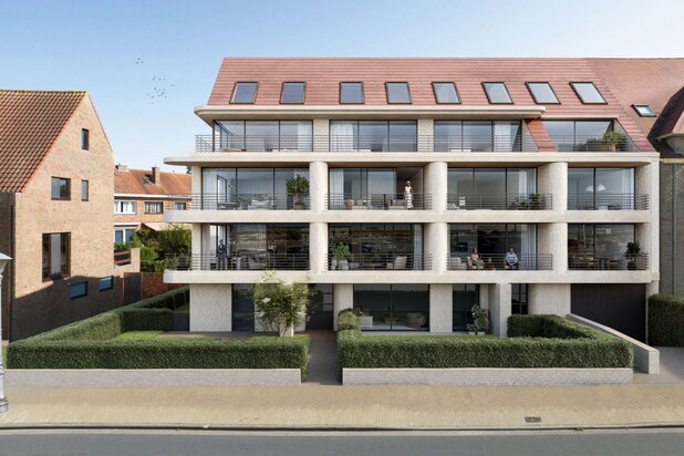 NIEUWBOUW 2/3 SLPK DUPLEX APP MET ZEEZICHT 
