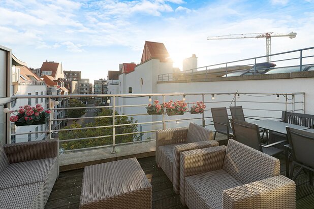 Charming Duplex Apartment with Spacious Terraces in Knokke-Heist