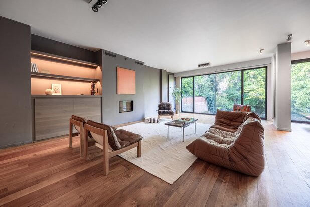 Duplex met zwembad en tuin op uitstekende locatie in Berchem