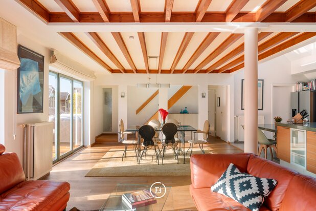 Spacieux appartement en duplex avec vue sur la pêche.