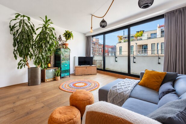 élégant appartement de 2 chambres avec terrasse sur le Zuid