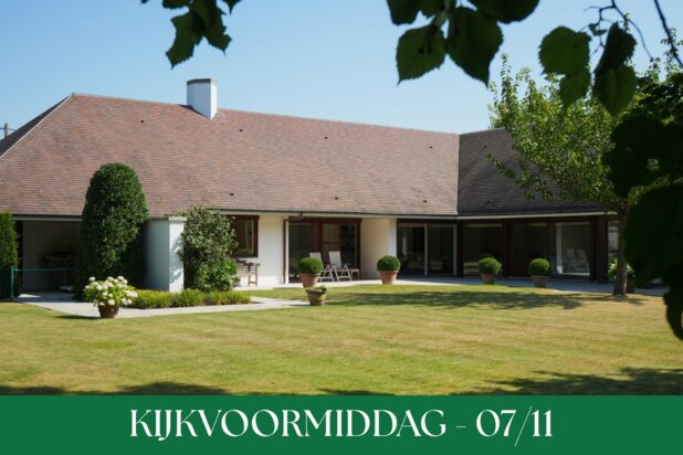 Prachtige villa met kijkvoormiddag op 7 november.