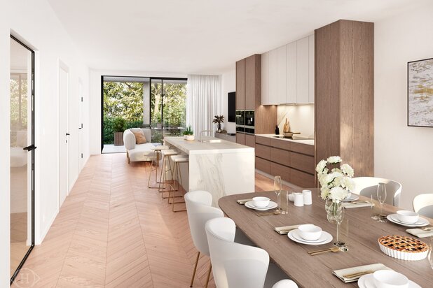 Appartement met uitzonderlijk terras van 51 m²
