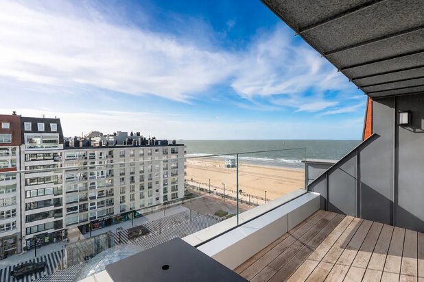 Magnifique appartement-duplex et vues panoramiques au Zoute.