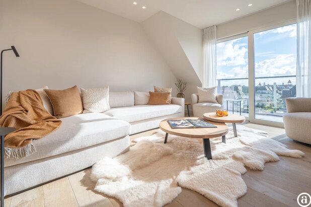 Joli penthouse  nouvelle construction, au coeur du Zoute    